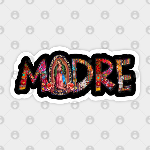 Madre Virgin Mary Sticker by HBart